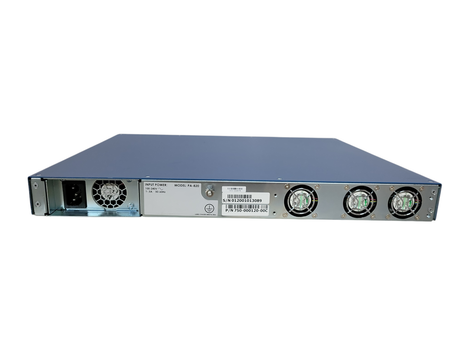 Palo Alto Networks PA-820 Network Security Appliance Firewall  !