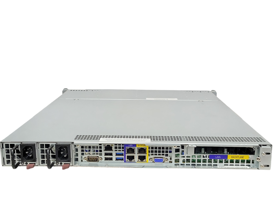 Supermicro X10SRH-CLN4F, Xeon E5-2620 v4 128GB DDR4 SAS3008-IT, 4x 3.5" trays _