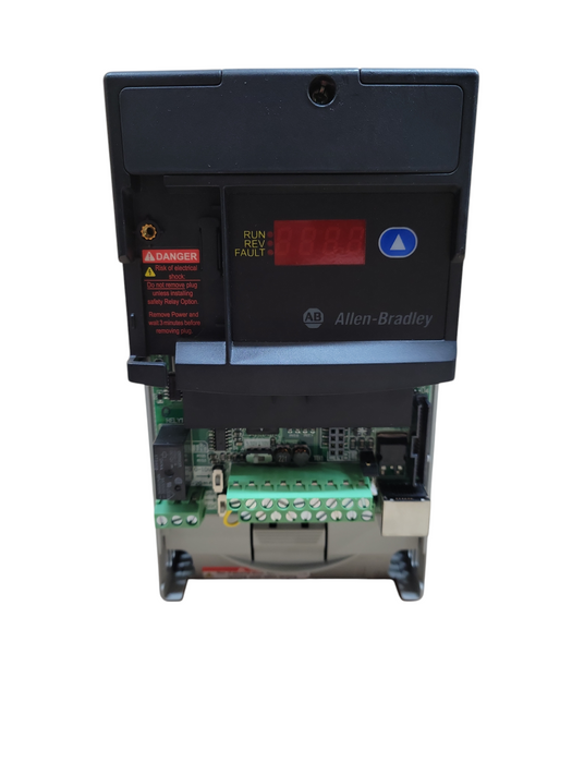 ALLEN BRADLEY 22D-B5P0N104 POWER FLEX 40P FREQUENCY INVERTER READ !