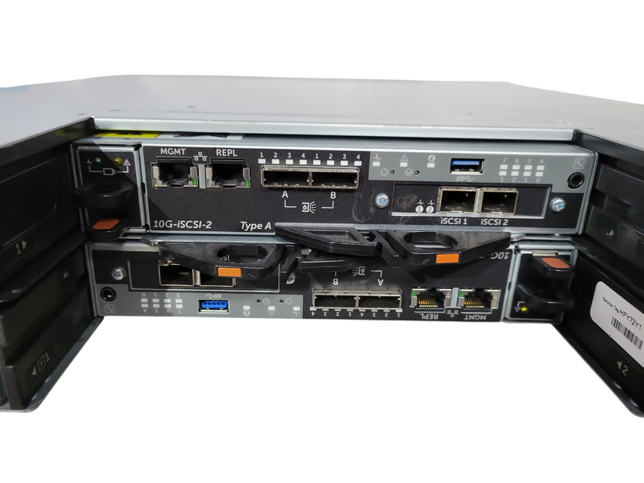 Dell Compellent SC4020 24x 2.5" Storage Array 2x 10G-iSCSI-2 Storage ControLler E15M E15M001 !