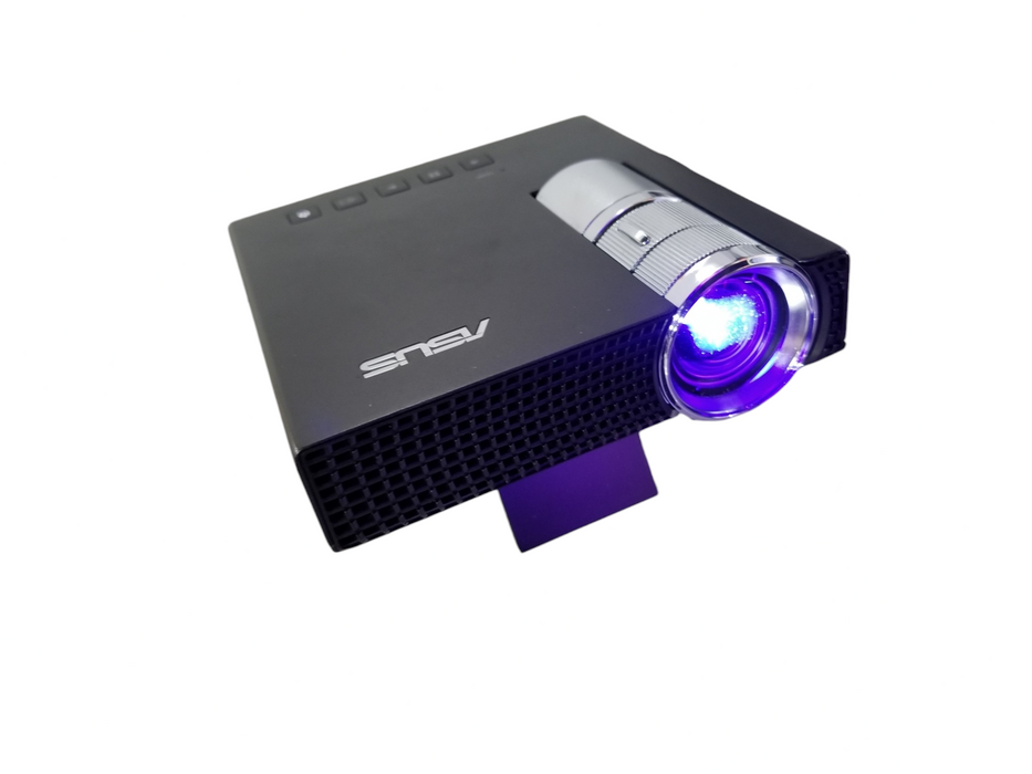 Asus P1 LED Portable Projector WXGA 1280 x 800 / 200 ANSI *READ*