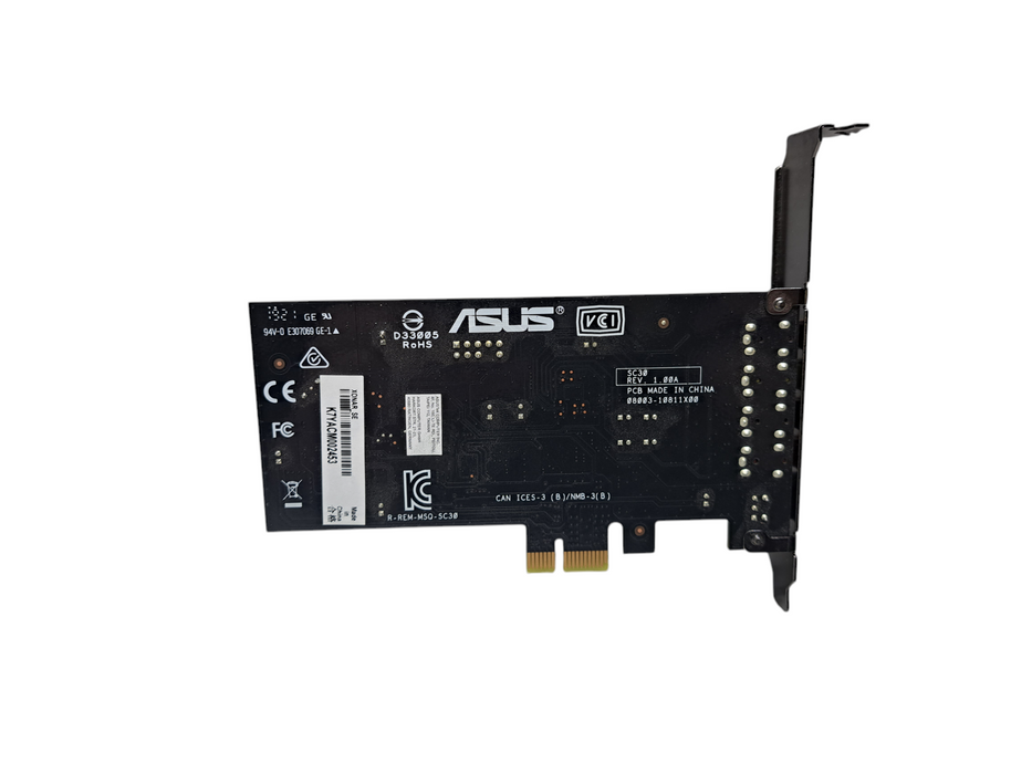 ASUS Xonar SE 5.1 Channel PCIe Gaming Sound Card | XONAR_SE  Q