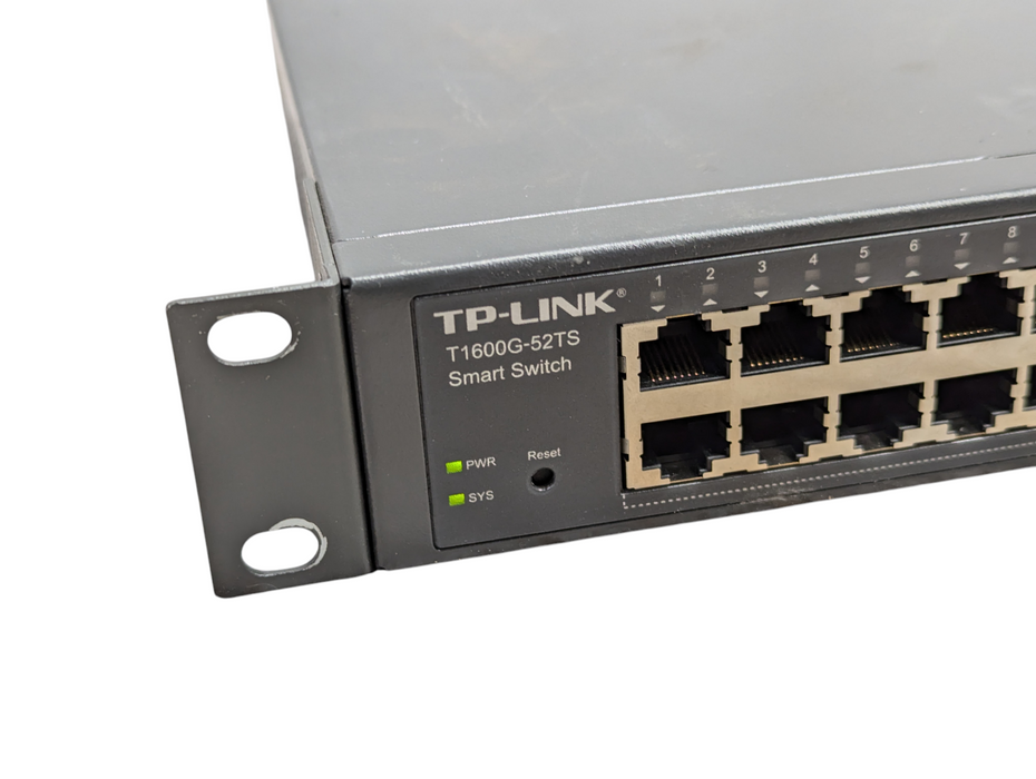 TP-Link JetStream T1600G-52TS 48-Port Gigabit Smart Switch with 4x SFP -