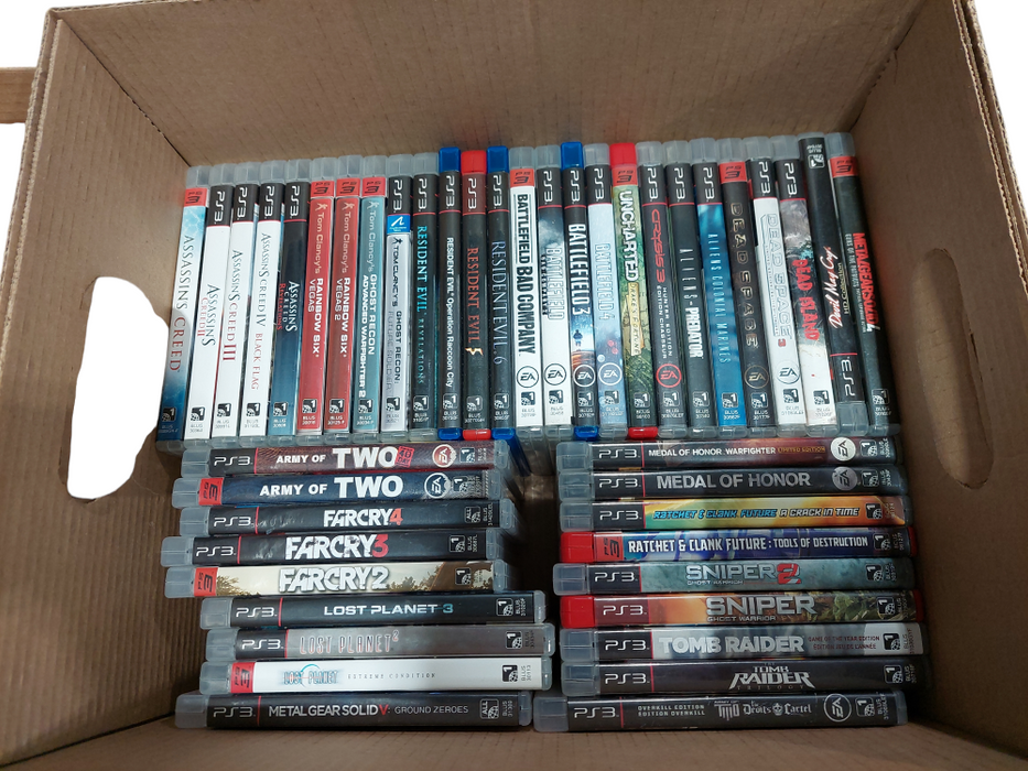 Bundle of ( 124 Games )  PS3 Games & Accessories  =