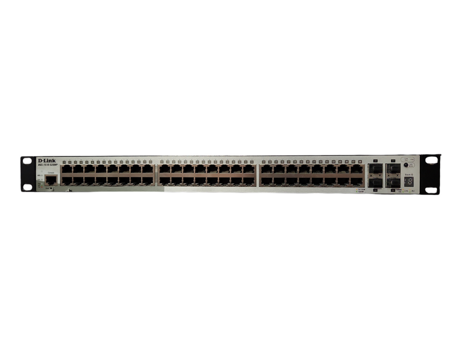 D-Link DGS-1510-52XMP 52 Port Switch, READ