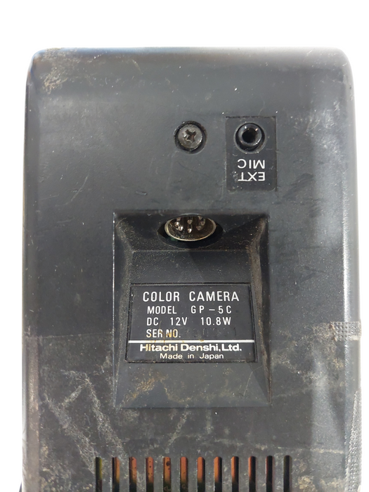 Vintage 1979 Hitachi Color Camera Model: GP-5C =