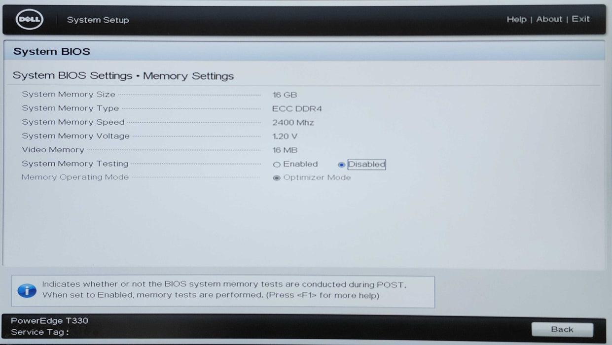 Dell PE T330 8x3.5", Xeon E3-1220v6, 16GB DDR4, No RAID & HDD, 350W