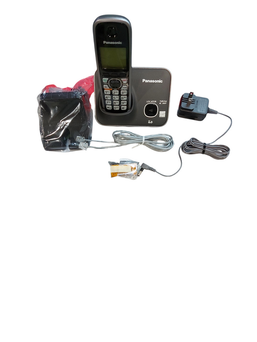 Panasonic Cordless Phone Dect 6.0 KX-TG4111C Handset & Base