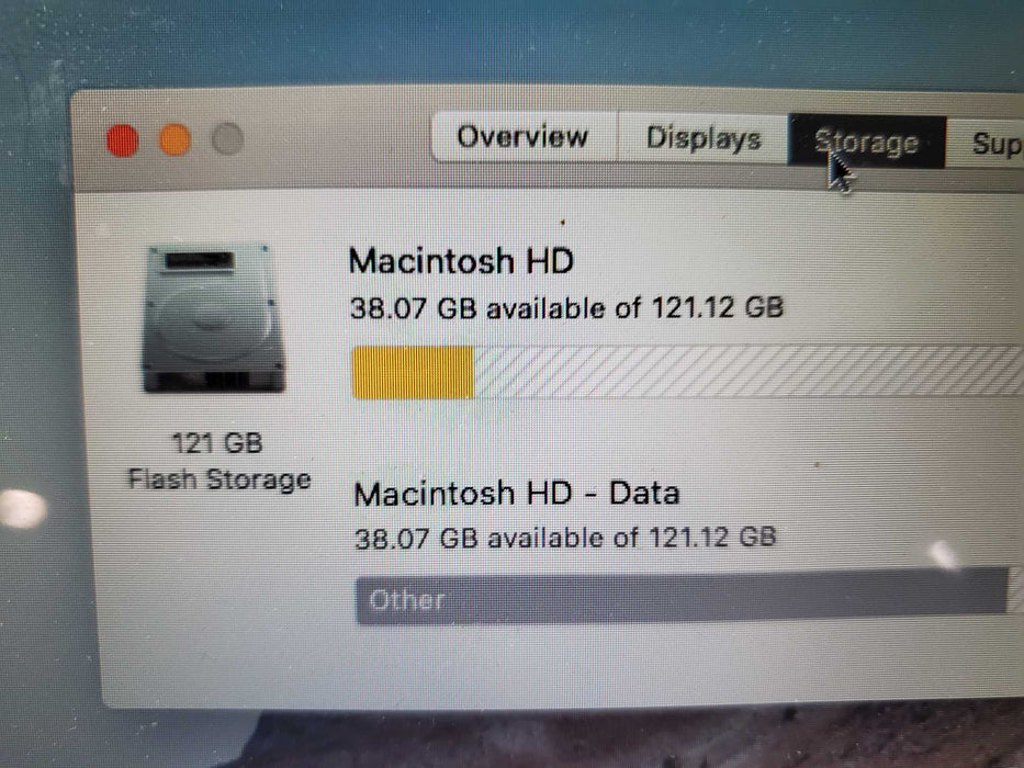 Apple MacBook Air 2012 13.3" 2017 Core i5 1.8ghz 4GB ram 128GB SSD