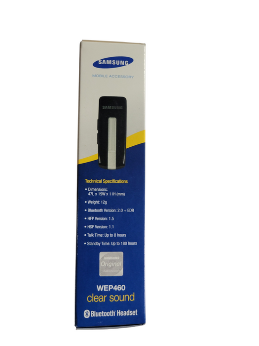 Samsung WEP460 Bluetooth Headset Clear Sound Q