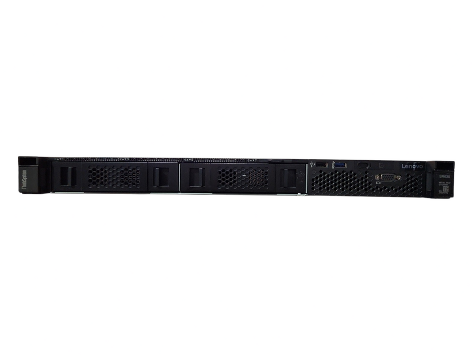 Lenovo SR630 1U Server, Xeon Silver 4114 2.20GHz, 96GB DDR4, No HDD/RAID