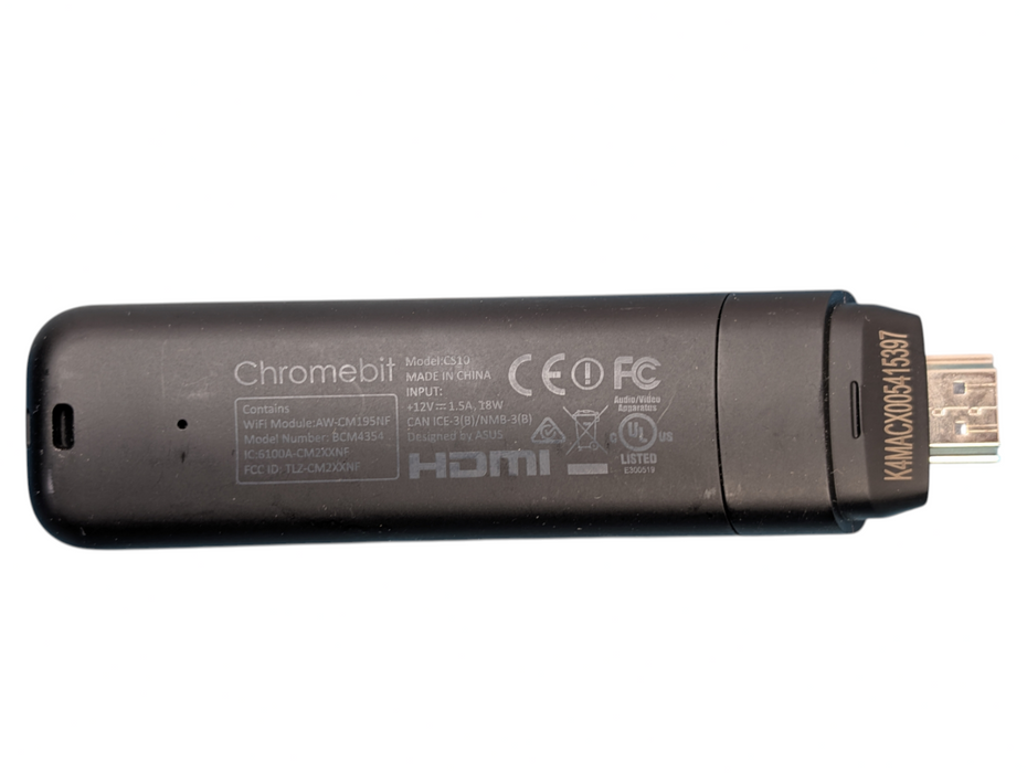 Lot of 6x HDMI  Chrome Stick ASUS Chromebit Model CS10 BCM4354 -