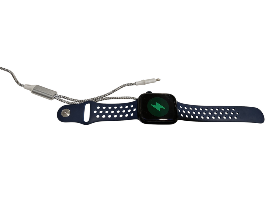 Apple Watch Series 7 Nike S/M Blue Wristband GPS 45MM ( Parts ) =