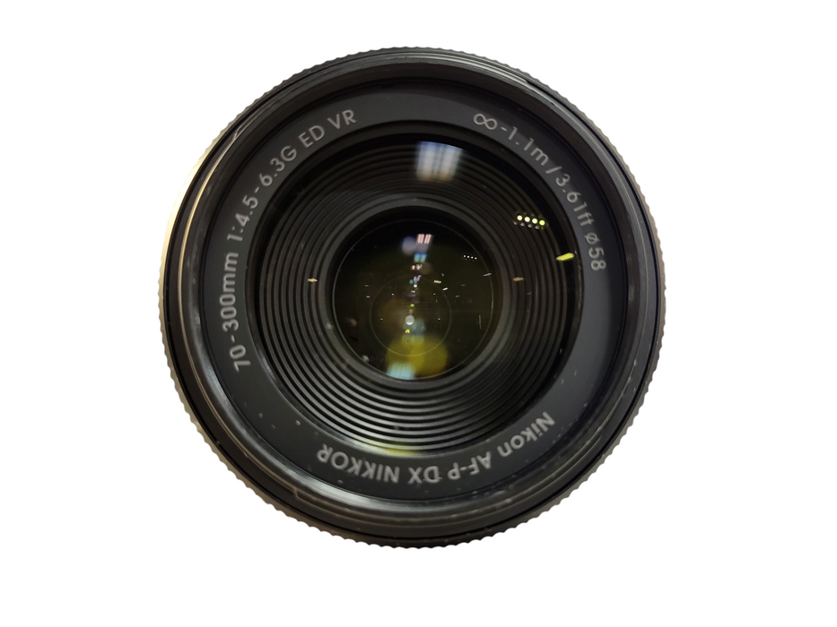 Nikon AF-P DX NIKKOR 70-300mm F4.5-6.3G ED VR Lens READ $
