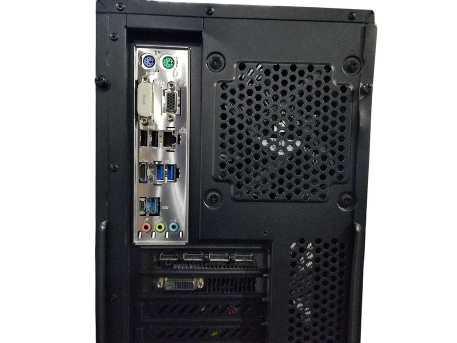 Custom PC MSI B250M PRO-VDH Core i5-7500 8GB DDR4 RX580 GPU 256GB NVMe