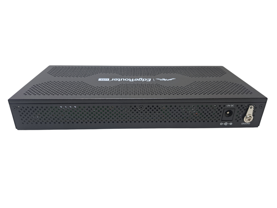 Ubiquiti Networks EdgeRouter Lite 3 Port Router ERLite-3 w/ Power Adapter )