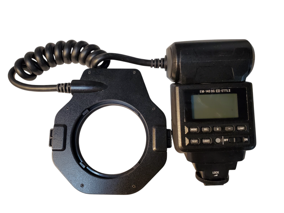 Sigma EM-140 DG Macro Ring Light Flash for Canon ETTL-II