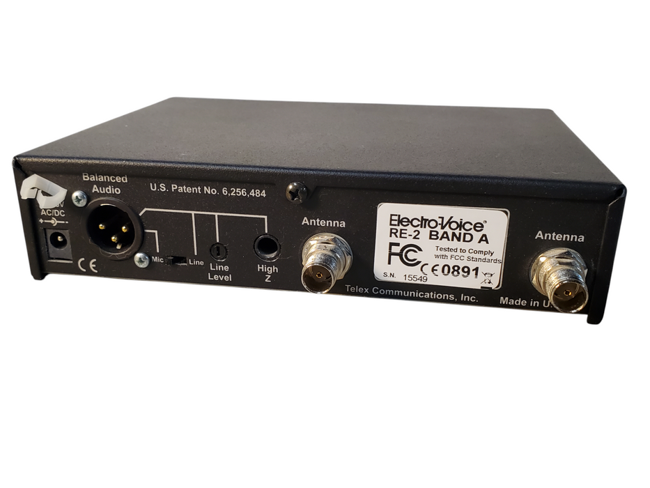 ElectroVoice EV Clear Scan RE2 Receiver WITH BOX - No Mic - No Power Supply