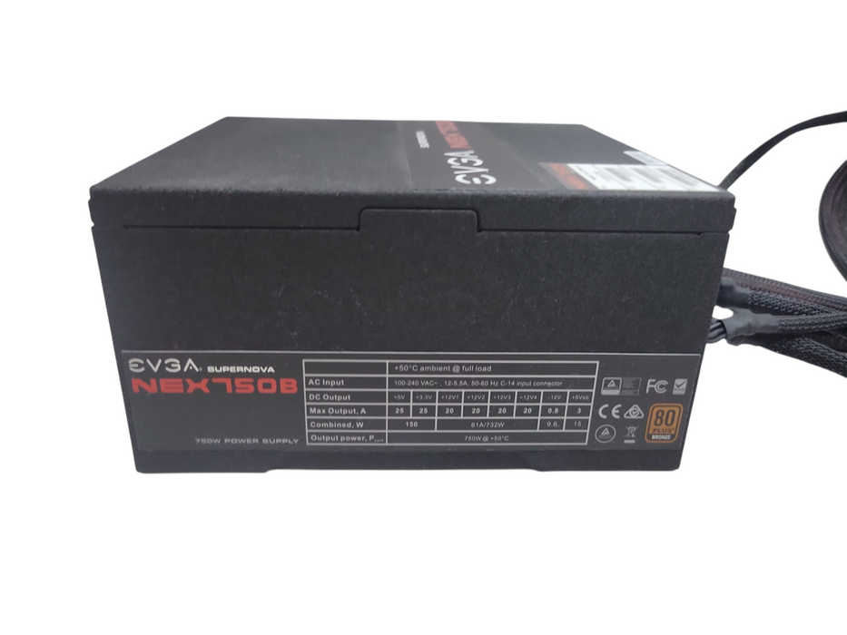 EVGA 750W Semi-Modular ATX PSU (110-B1-0750) %