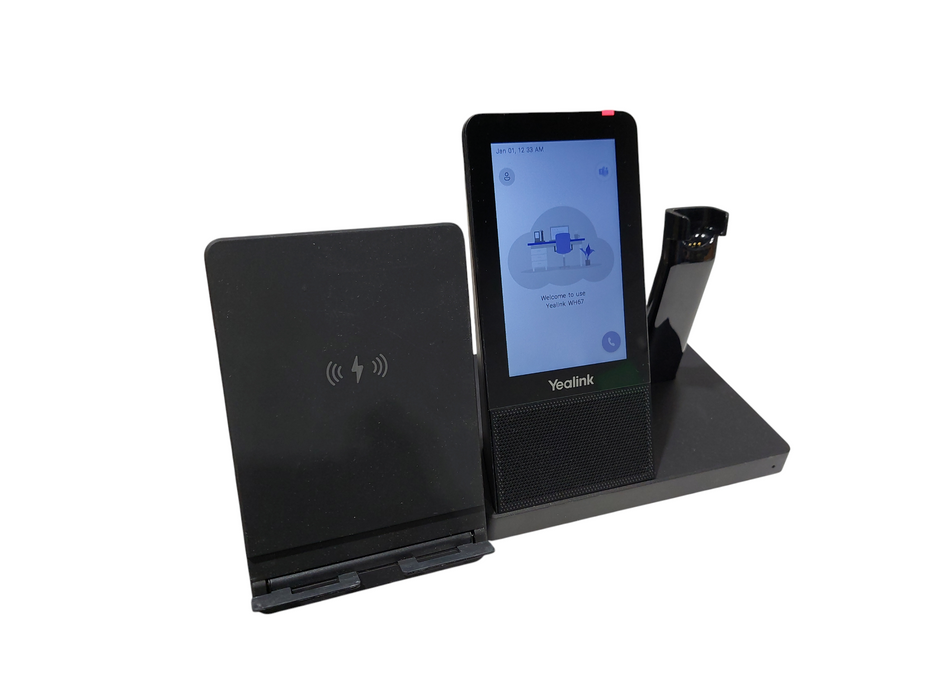 YeaLink DECT Wireless Headset WHB670 & Wireless Charger WHC60 =