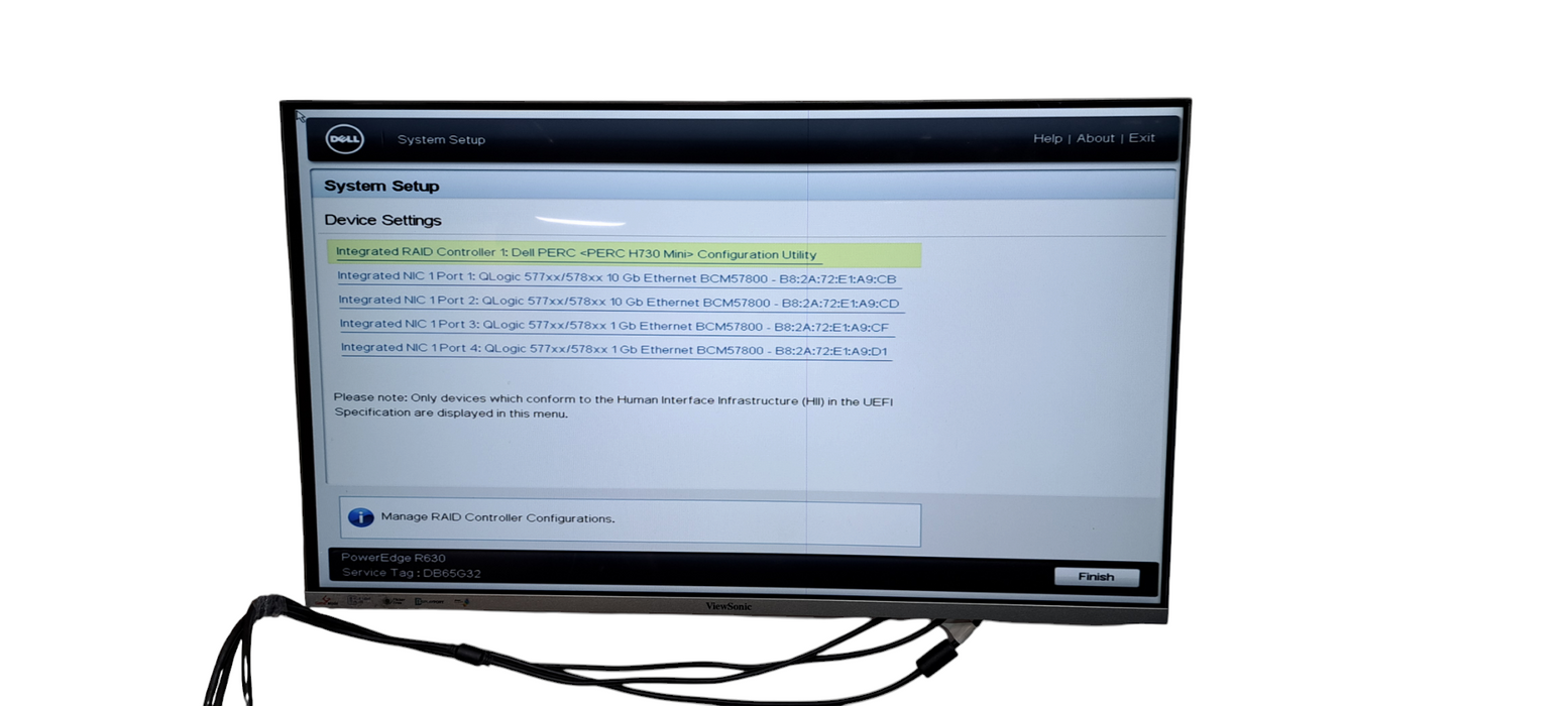 Dell R630 1U 8x 2.5" -2x Xeon E5-2697 v3-32GB DDR4-10G NIC-H730 Mini-2x750W