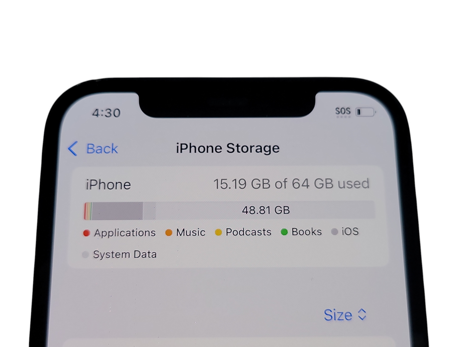 Apple iPhone 12 - 64GB - Black [A2402]