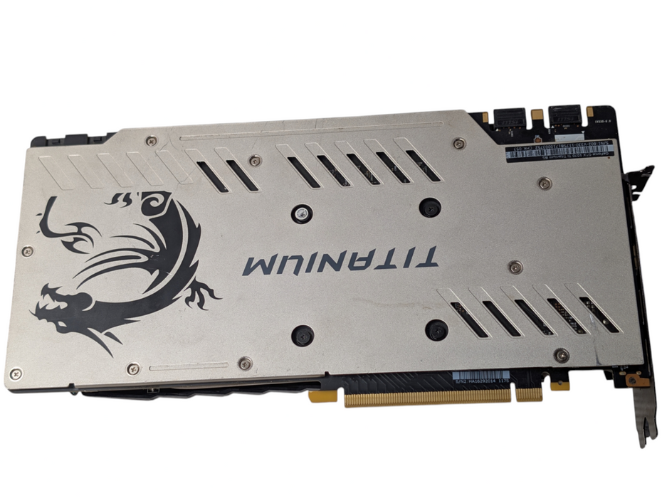 MSI Titanium NVIDIA GeForce GTX 1070 Ti 8GB GPU  -