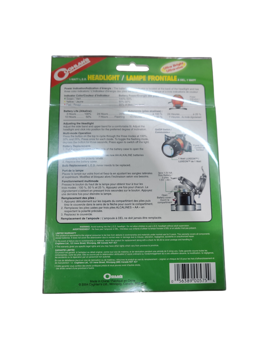 Coghlan's 1-Watt LED Headlight