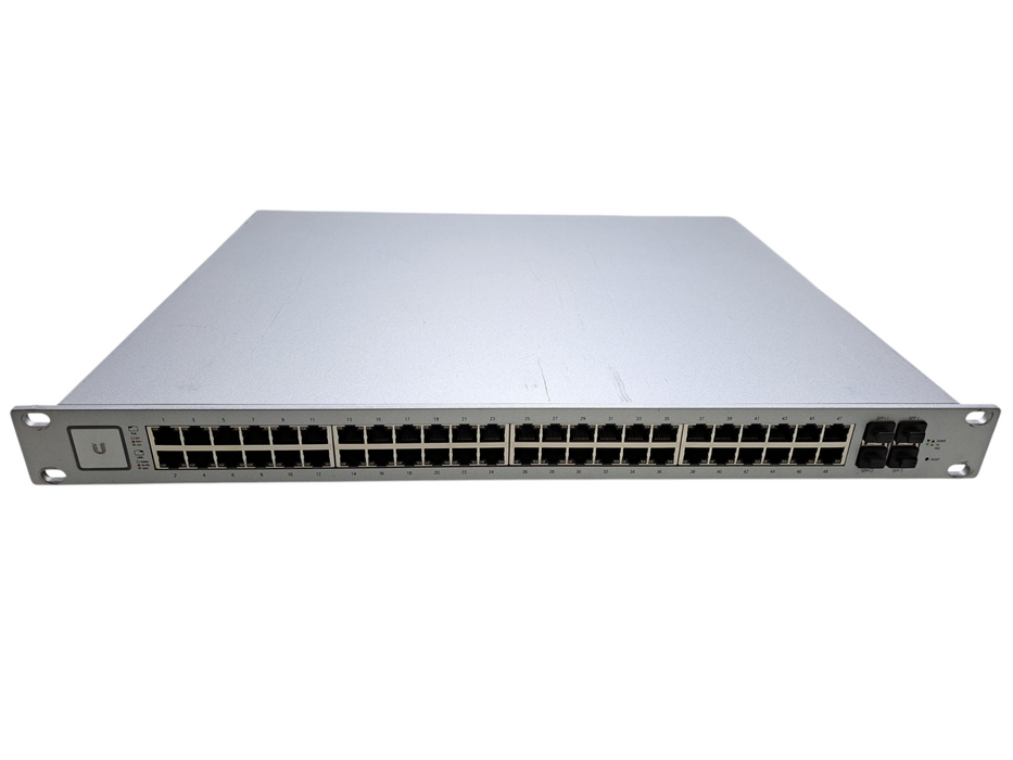 Ubiquiti UniFi US-48-500W | 48-Port Gigabit PoE+ Switch w/ 2x 10G SFP+ )