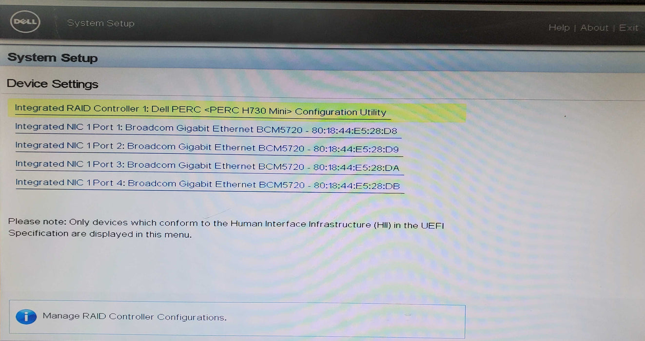 Dell PowerEdge R630 - 2x Xeon E5-2640v4, 16GB DDR4, H730 Mini - No HDD
