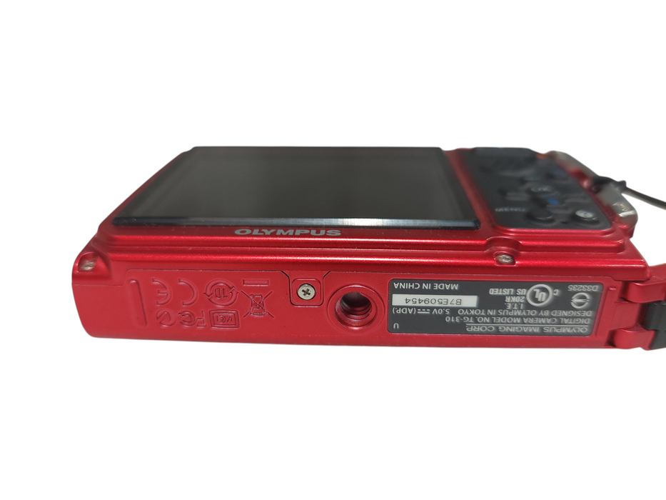 Olympus Tough Digital Camera Model:TG-310 ( No Battery )  =