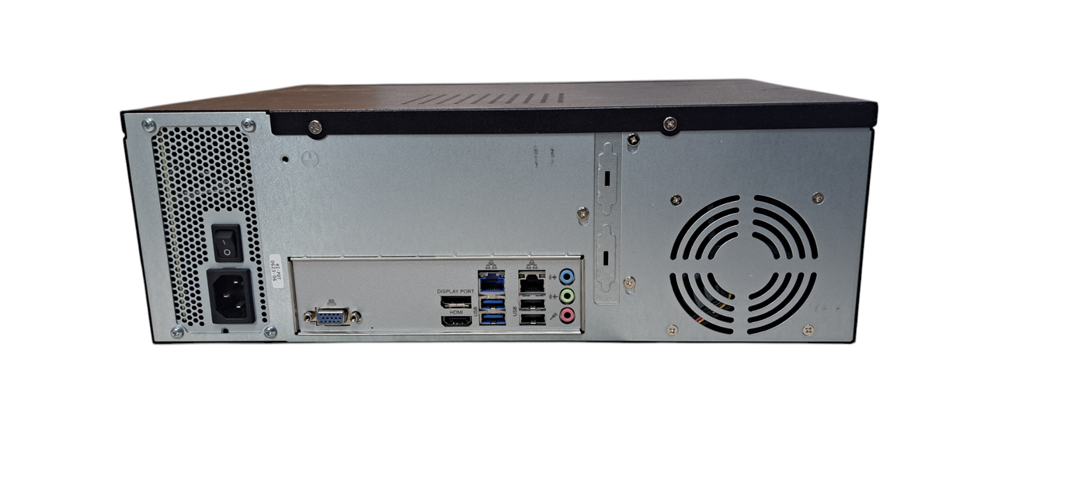 Exacq IP04‑O4T‑Q Network Video Recorder|Celeron G5900E CPU| 8GB DDR4|No HDD