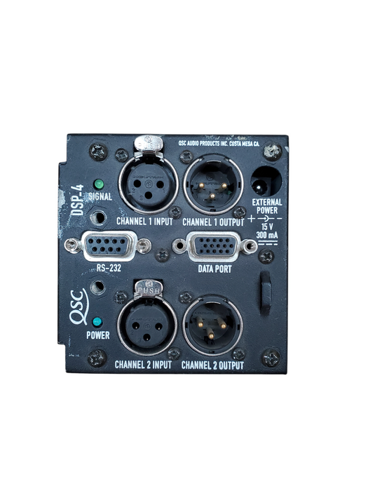 QSC DSP-4 Digital Processor Module *READ* Q