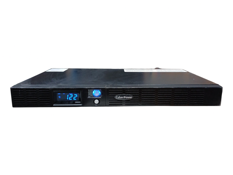 CyberPower OR500 Home Theater Power Surge Protector Outlet LCD OR500LCDRM1U
