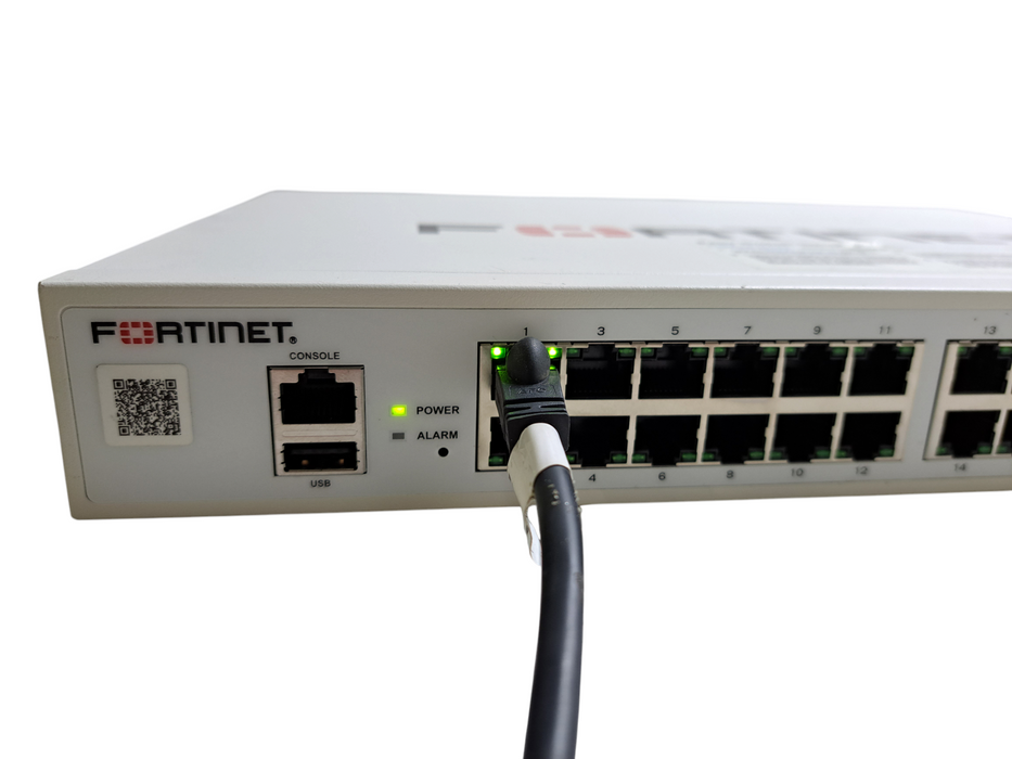 Fortinet FortiSwitch 124F FS-124F | 24-Port Gigabit Managed Ethernet Switch Q)