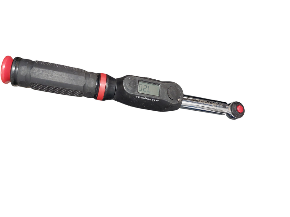 K-Tool KTI-72133  3/8 Dr. 72 Tooth Digital Torque Wrench 14.8-73.8ft-lb  =