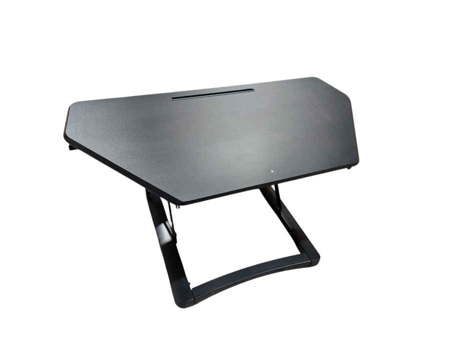 Stand Up Uline Desk with Keyboard Tray Attachment  =