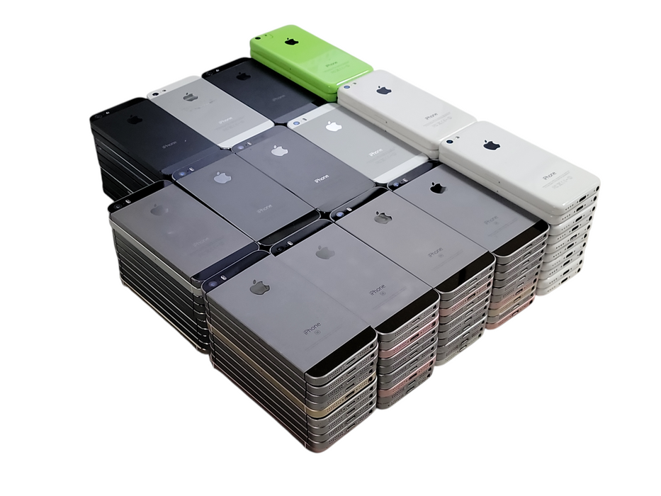 Lot of 140x Apple iPhone's [5 / 5C / 5S / SE | AS-IS] (
