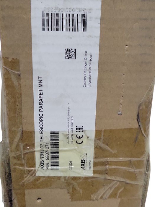 AXIS T91D62 Telescopic Parapet Surveillance Camera Mount 5507-271 Q-