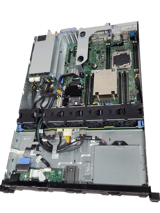 Dell R530, 1x Xeon E5-2630v3 2.40GHz 64GB DDR4 H730 Mini 8x 2TB SAS 2x PSU _
