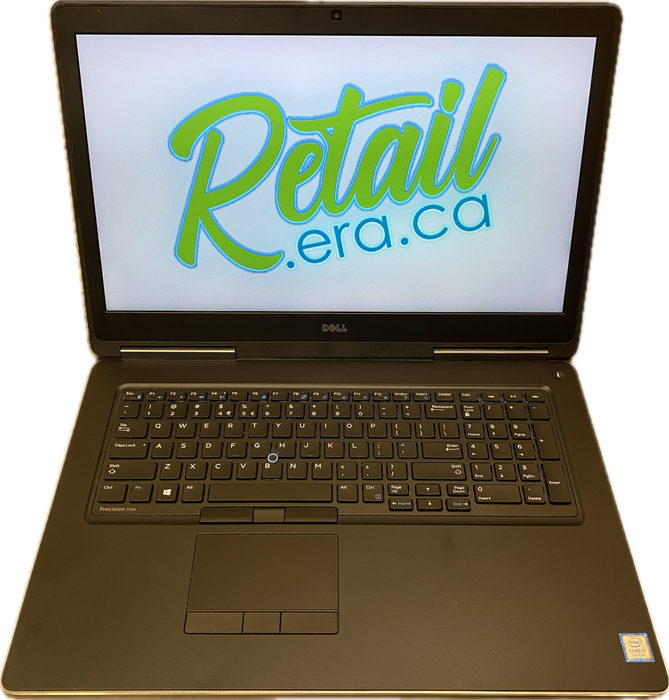 Dell Precision 7720 i7-7820HQ Radeon Pro WX GPU 32GB RAM 256SSD No Webcam   Lap200