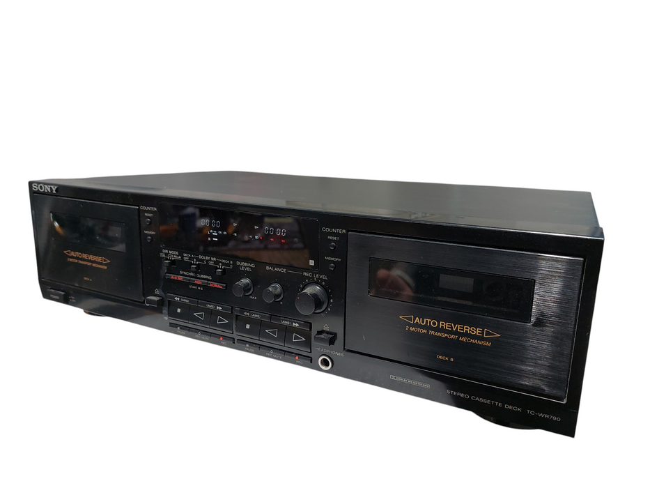 Sony Stereo Cassette Deck TC-WR790 =