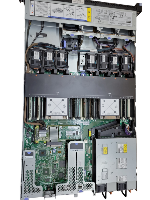 Lenovo SystemX 3550 M5 2x Xeon E5-2620v4 128GB RAM NO HDD AVAGO RAID !