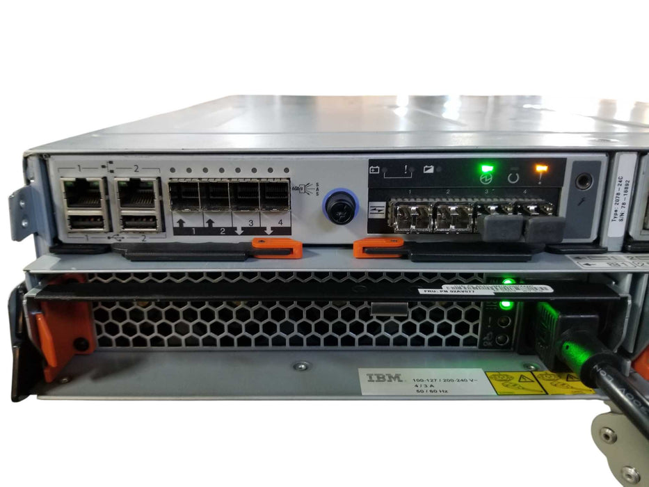 IBM 2078-24C Control Enclosure 2x 00Y5860 6GB SAS Node Controllers 2x PSUs