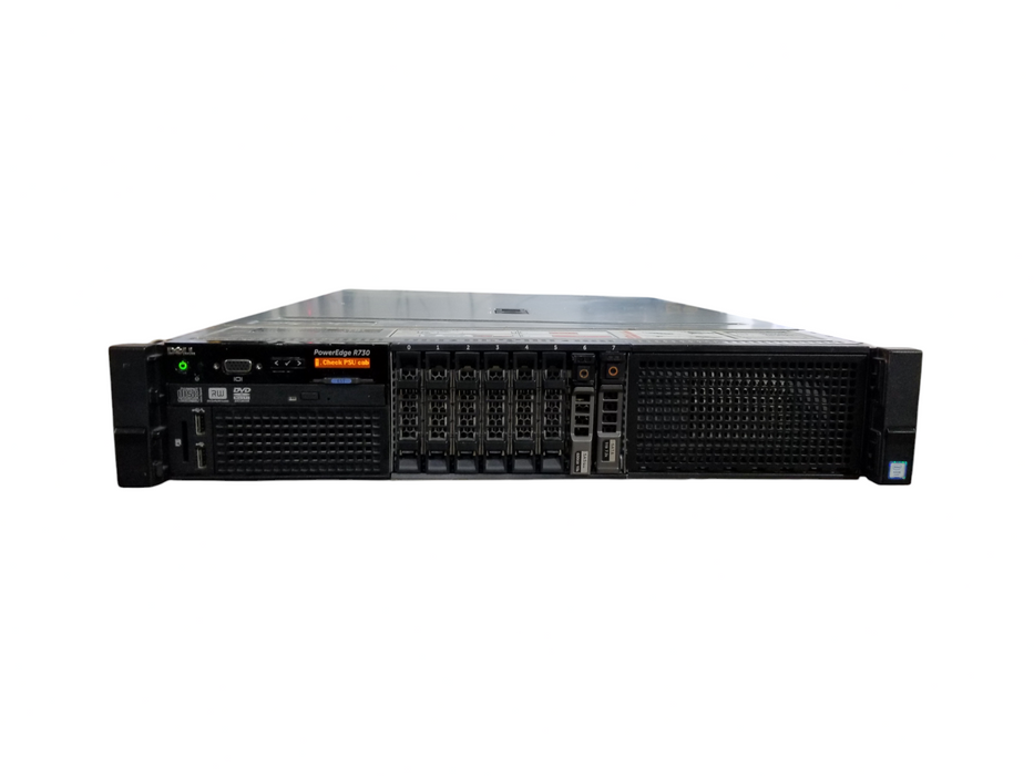 DELL PowerEdge R730 2x Xeon E5-2683v3 @2.00GHz 80GB DDR4 2x750W PSU, NoRaid