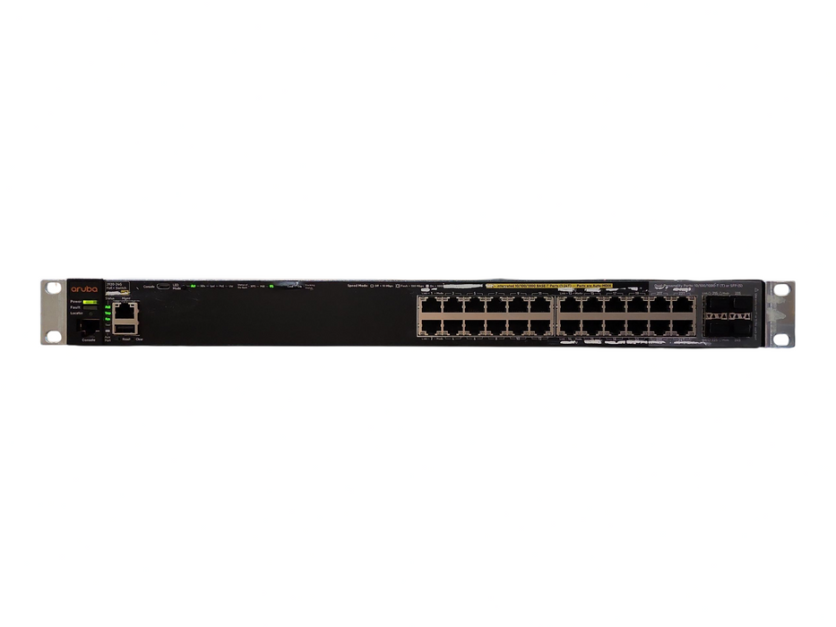 Aruba 2920-24G PoE+ 24-Port Gig Managed Switch J9727A W/ rack mount Ears