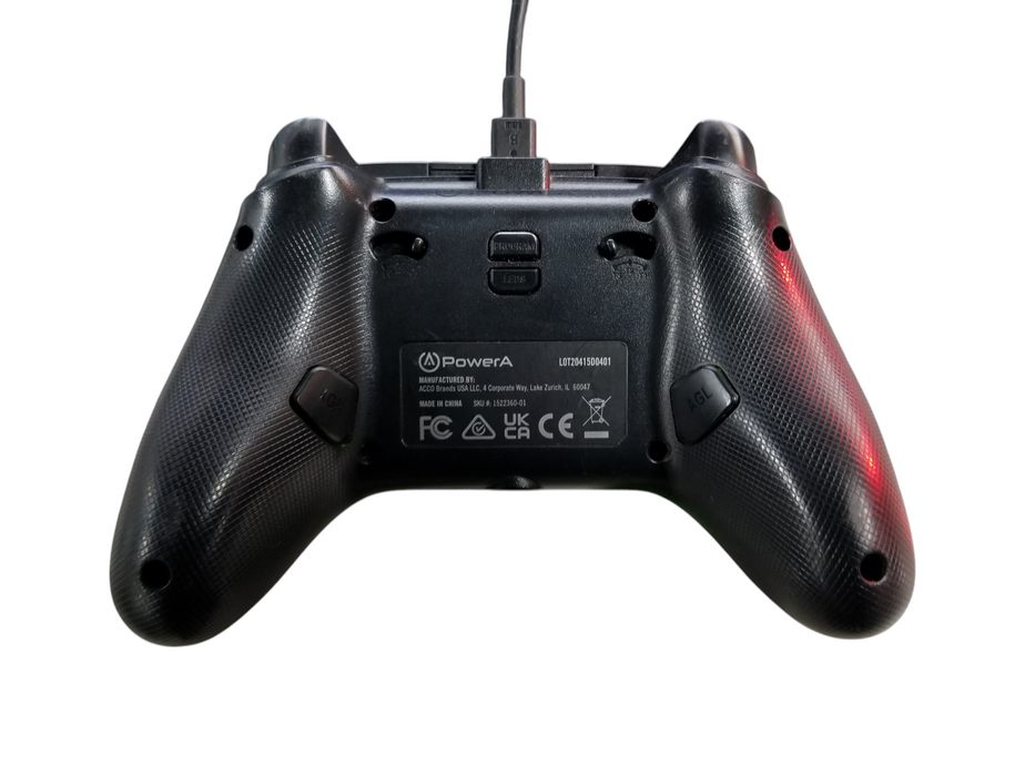 Lot 2x Xbox Controllers Wired & Wireless / Parts-Repair *READ*