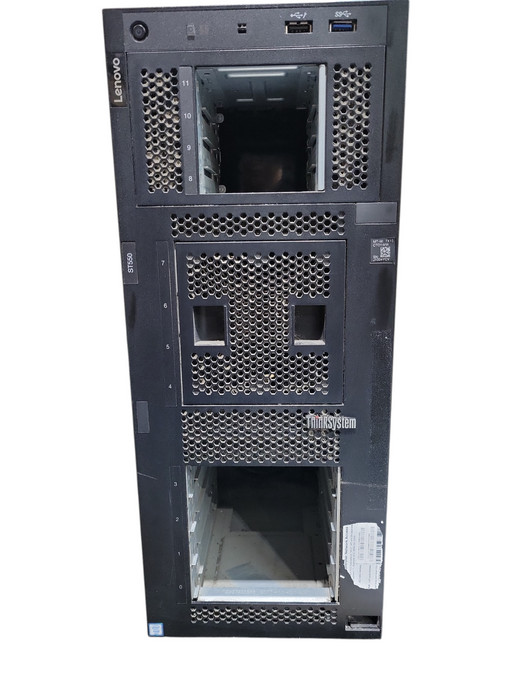 Lenovo ThinkSystem ST550 Intel 2x Xeon Bronze 3106 8GB RAM !