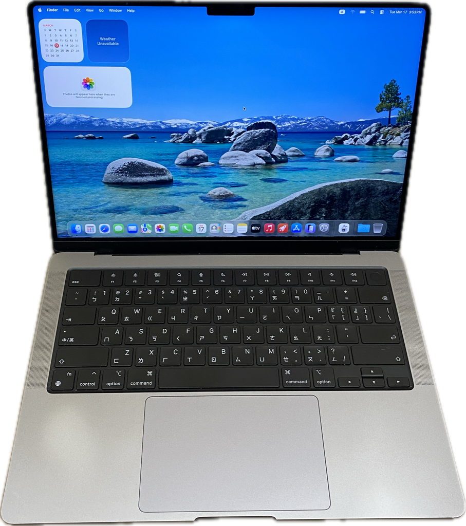 Apple MacBook Pro 14 2021 M1 Pro 16GB 512SSD English/Taiwan