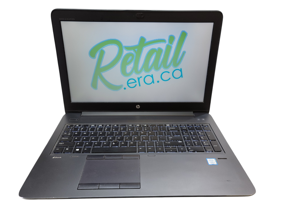 HP ZBook 15 G4 i7-7700HQ 16GB DDR4 Quadro M1200 500GB SSD NO AC ADAPTER β Lap200